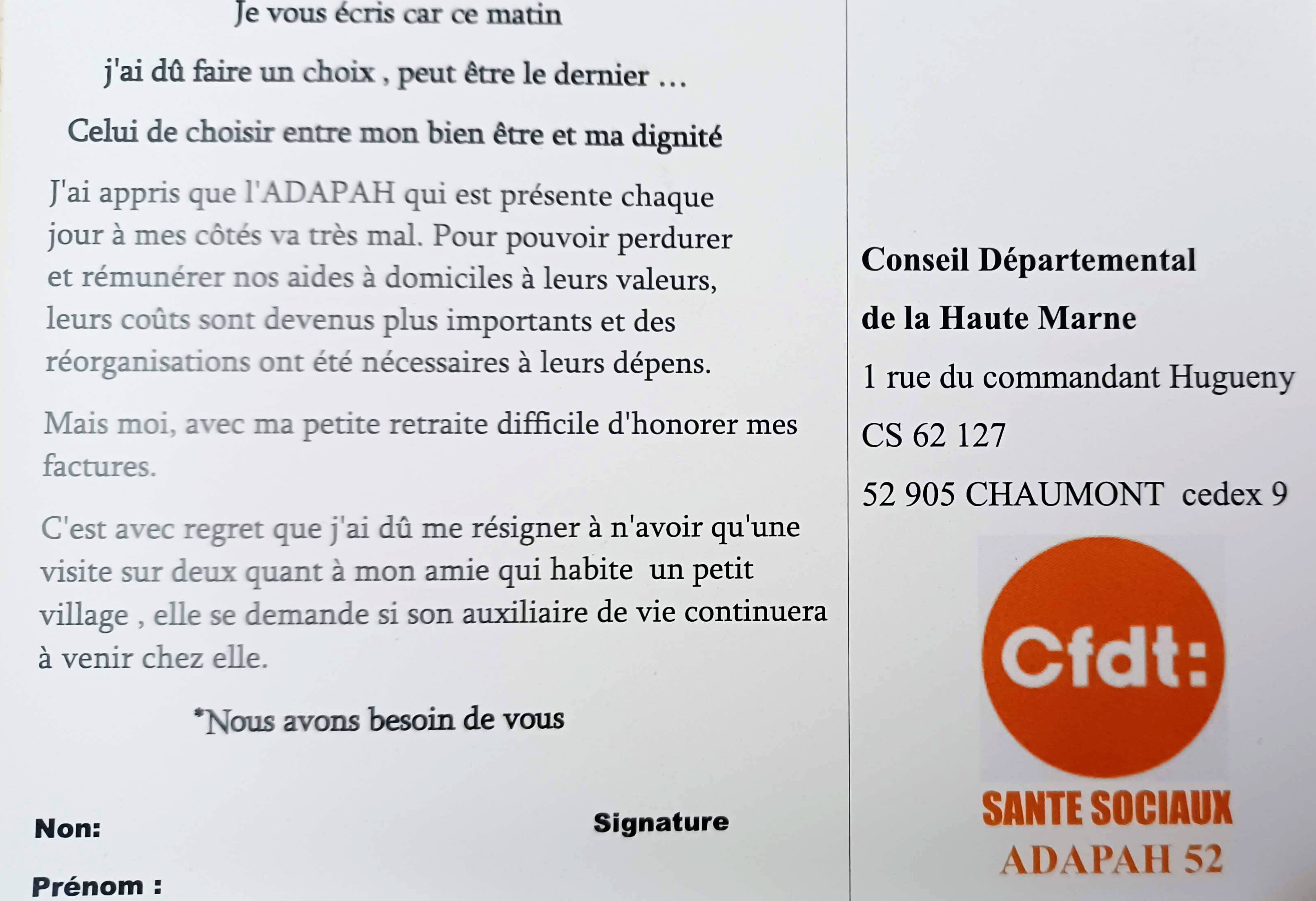 1600 cartes postales adressé à Nicolas Lacroix un appel au secours des personnes agées