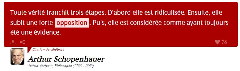 La vérité en politique