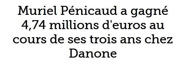Murielle Pénicaud 4 millions deuros son dernier salaire avant dêtre ministre du travail déclare aux Gilets Jaunes pas de coup de pouce Smic