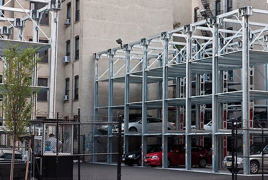 Parking moderne au centre ville un exemple