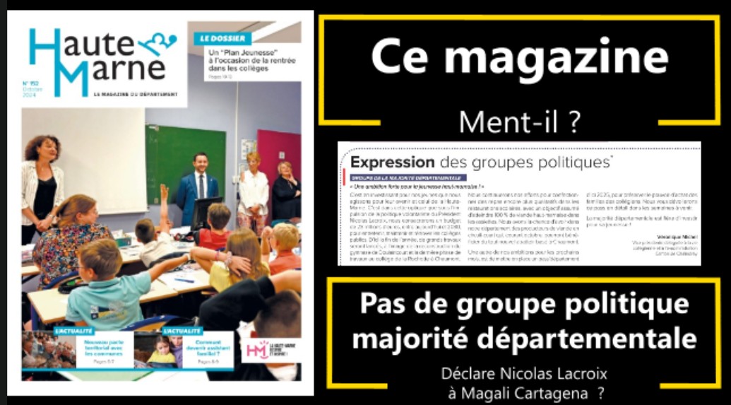 le 13 décembre 2024 Révélation au Conseil départemental de Haute Marne