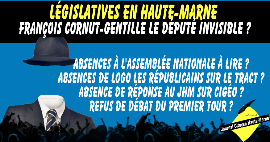 François Cornut Gentille le député invisible la question du Journal Citoyen de Haute Marne