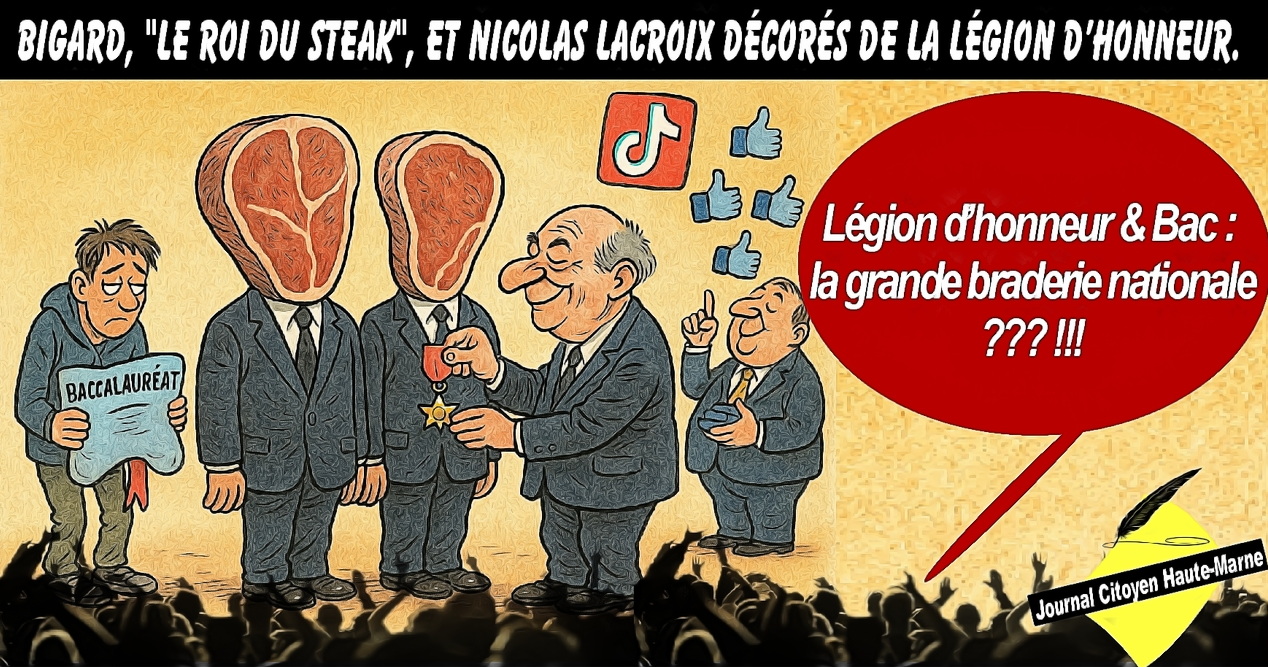 Journal Citoyen de Haute Marne Info Légion dhonneur pour Bigard et Nicolas Lacroix