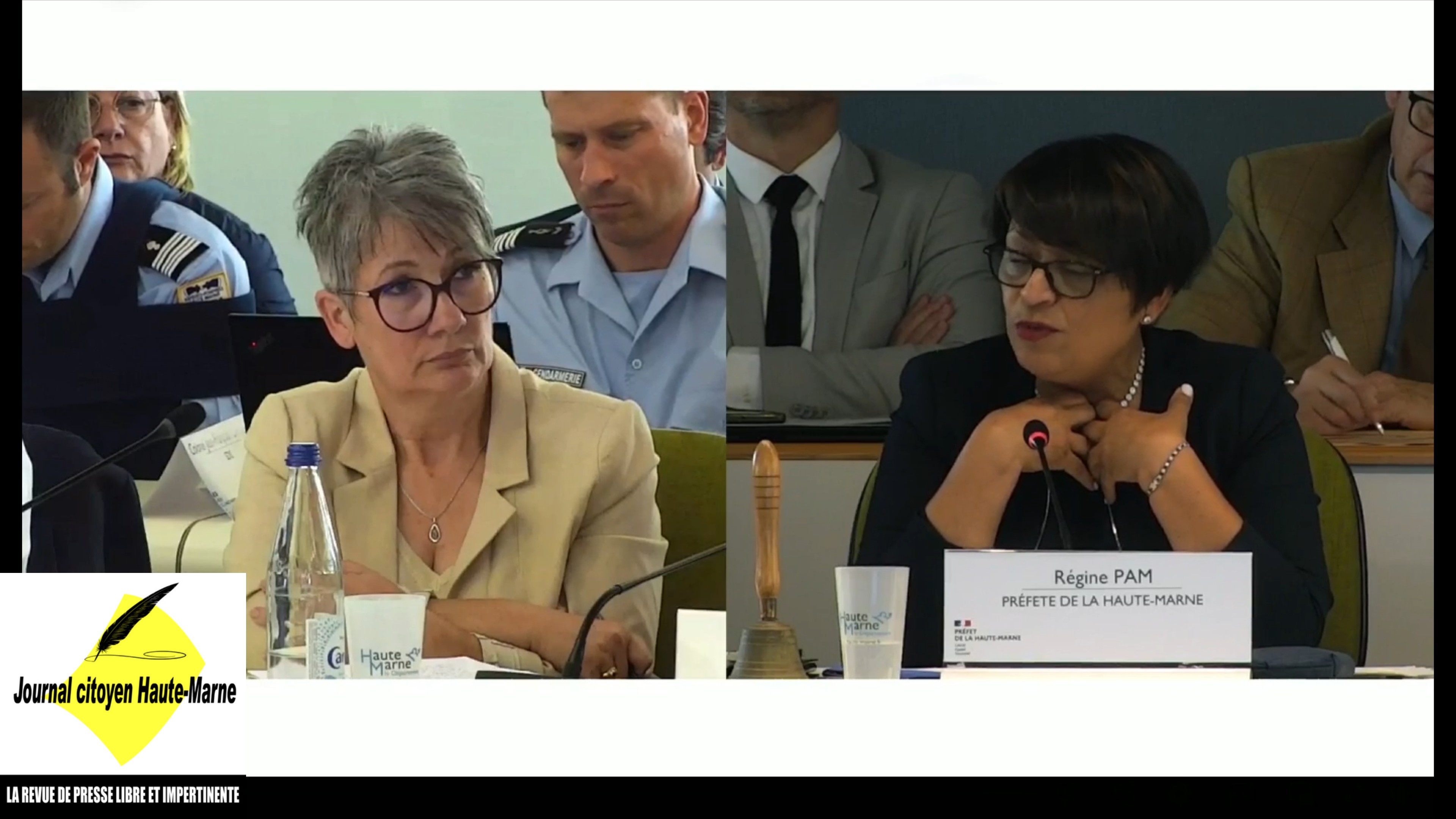 Question de Magali Cartagena a la Préfète sur les futurs hôpitaux de Haute Marne