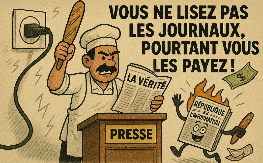 Vous ne lisez pas le quotidien mais vous le payez dans vos impôts