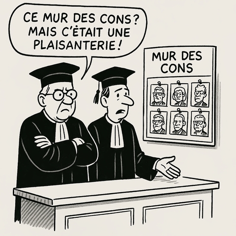 quand une simple page du journal interroge limpartialité des tribunaux